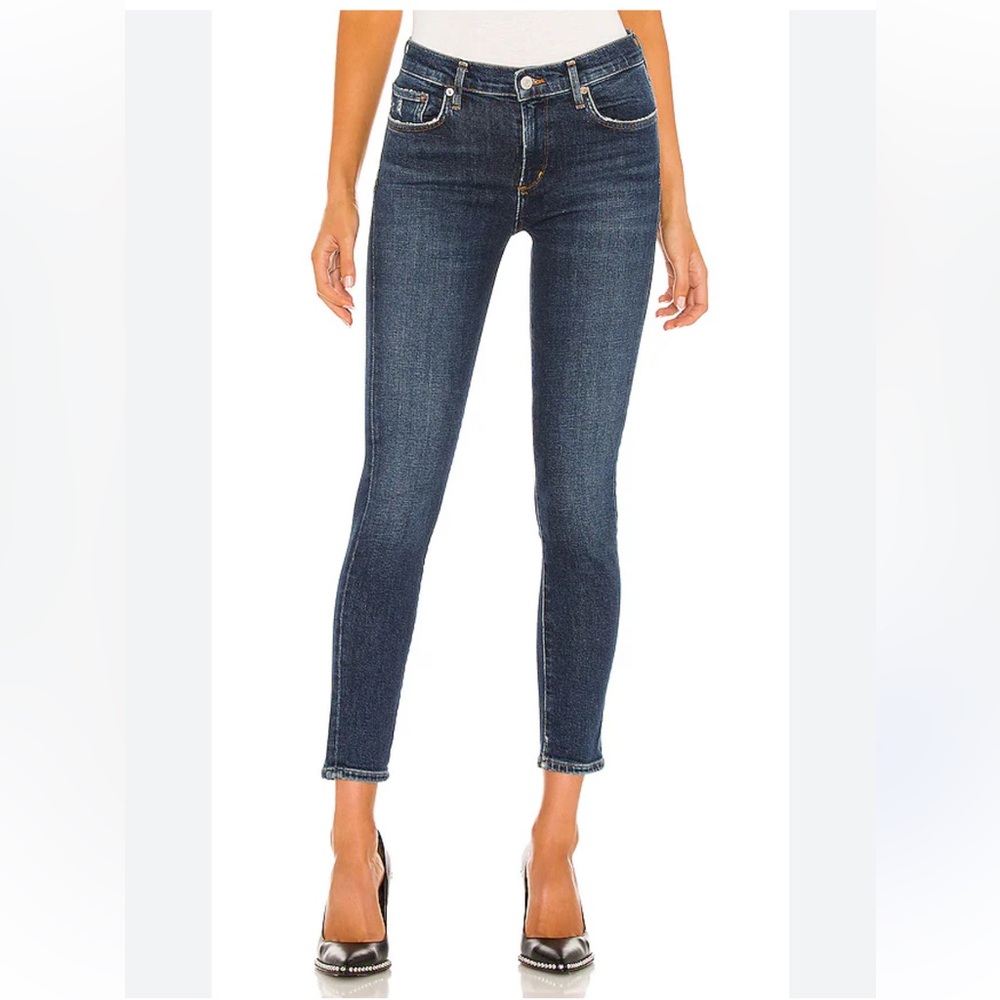 AGOLDE Sophie‎ Mid Rise Ankle in Cabana size 28